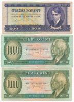1990. 500Ft + 1993. 1000Ft + 1996. 1000Ft T:F,VG