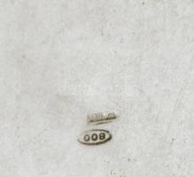 Ezüst (Ag) váza. Jelzett, 14 cm, 56 g