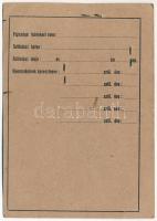 1941. Névre szóló, arcképes igazolvány "Magyar Nemzeti Bank, Pénzjegynyomda" bélyegzéssel,...