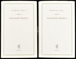 Hamvas Béla: Fiatalkori írások I.-II.. H.n., 2022, Medio. Kiadói egészvászon kötés, kiadói papír védőborítóval, jó állapotban.