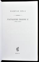 Hamvas Béla: Fiatalkori írások I.-II.. H.n., 2022, Medio. Kiadói egészvászon kötés, kiadói papír véd...