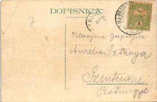 1905 Újgradiska, Novagradiska, Nova Gradiska; Setaliste, Sandora Fussara Radoslav Markovic. M. Bauer...