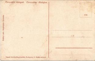 Torockó, Rimetea; Torockói leányok. Erdélyi udvari fényképész felvétele. Vasúti levelezőlapárusítás ...