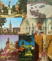 Kb. 200 db MODERN külföldi város képeslap / Cca. 200 modern European town-view postcards