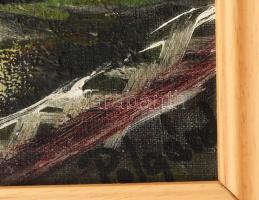 Polgár jelzéssel: Csendélet. Olaj, vászon, fakeretben. 41x31 cm