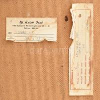 ifj. Keleti Jenő (1943-1999): Havas út. Olaj, farost, jelzett, hátoldalán Képcsarnok Vállalat címkéj...