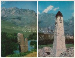 CSECSENFÖLD - 16 db modern képeslap / Chechnya - 16 modern postcards