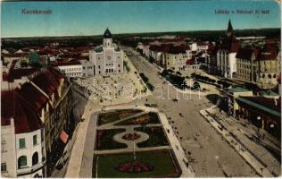 1925 Kecskemét, Rákóczi út, zsinagóga. Vasúti levelezőlapárusítás 47-1915. (fl)