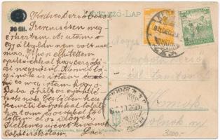 1925 Kecskemét, Rákóczi út, zsinagóga. Vasúti levelezőlapárusítás 47-1915. (fl)