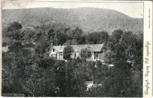 1909 Budapest XII. Zugliget, Sigray Pál nyaralója. Budapest-Zugliget és vidéke című "Útmutató"-ból (EK)
