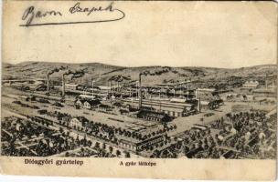 1914 Diósgyőr (Miskolc), gyár látképe. Thor József kiadása (EK)