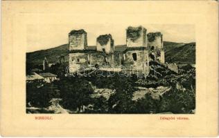 1912 Diósgyőr (Miskolc), várrom. W.L. Bp. 1115. 911-13. Özv. Majtényi Mártonné kiadása