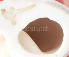 cca 1900-1920 5 darabos német porcelán nyúl figurás zenekar. Közte sorszámozottak, kis kopással, m: ...