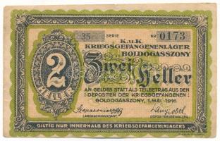 Boldogasszony / Hadifogolytábor 1916. május 1. 2f "35 0173" T:F apró szakadások a széleken...