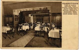 Miskolc, Szemere étterem, belső (EK)