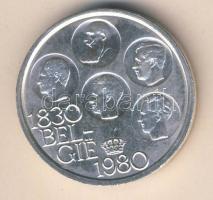 Belgium 1980. 500Fr "150 éves Belgium" Ag T:2