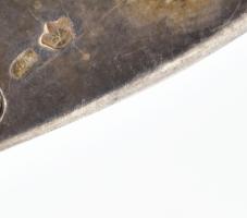 Ezüst (Ag) designer ékszer szett rózsakvarccal. Karkötő, gyűrű, nyaklánc, medállal. Mind jelzett, me...