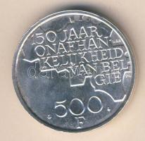 Belgium 1980. 500Fr "150 éves Belgium" Ag T:2