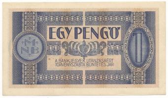 1938. 1P "H 405 037974" T:AU apró folt
Hungary 1938. 1 Pengő "H 405 037974" C:A...