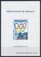 1994 Nemzetközi Olimpiai Bizottság bélyeg vágott blokk formában / stamp in imperforate blockform Mi 2180 (Mi EUR 180.-)