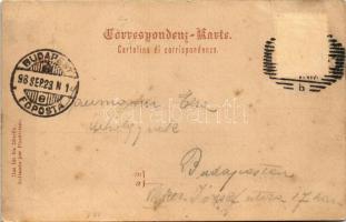 1898 (Vorläufer) Pola, Pula; K.u.K. Kriegshafen. F.W. Schrinner / osztrák-magyar haditengerészeti ki...