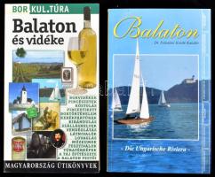dr. Feketéné Kordé Katalin: Balaton die Ungarische Riviera . Kecskemét, 2000. + Balaton és vidéke. Magyarország útikönyvek. Bp., 2002. Tudex