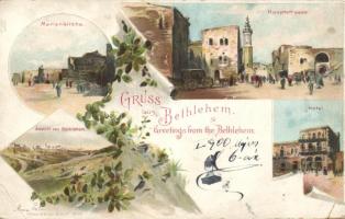 Betlehem with hotel litho (EB)