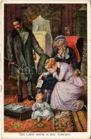 Sein Leben weihte er dem Vaterland. W.R.B. & Co. Nr. 2007. / osztrák-magyar katonai művészlap / WWI K.u.k. military art