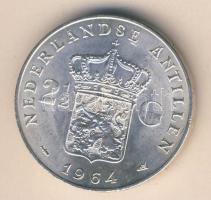 Holland-Antillák 1964. 2 1/2G Ag "Julianna" T:2+