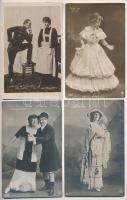Fedák Sári - 4 db régi képeslap / 4 pre-1945 postcards