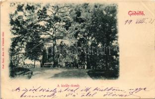 1899 (Vorläufer) Gödöllő, A király domb. Pick testvérek (EK)