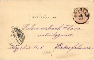 1899 (Vorläufer) Gödöllő, A király domb. Pick testvérek (EK)