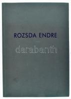 Rozsda. Rozsda Endre grafikái. Retrospektív kiállítás. Szerk.: David Rosenberg. Bp., 1998. Szépművészeti Múzeum. Gazdag képanyaggal, Rozsda Endre munkáival illusztrált. Kiadói papírkötés,