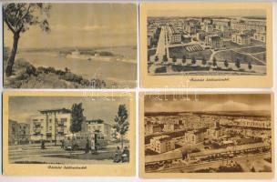 Dunaújváros, Dunapentele, Sztálinváros; - 4 db modern Képzőművészeti Alap képeslap