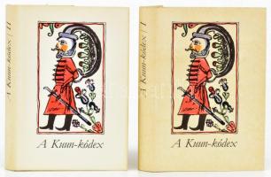 A Kuun-kódex. I-II. köt. Sajtó alá rendezte, az előszót írta és a jegyzeteket összeállította: Varga Imre. Bibliotheca Historica. Bp., 1979, Magyar Helikon. Hasonmás kiadás. Kiadói kartonált papírkötés, kiadói papír védőborítóban, kiadói kartontokban, jó állapotban.