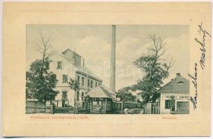 1917 Szinérváralja, Szinyérváralja, Seini; Szeszgyár, Adózott szeszkereskedés és italmérés. W.L. Bp. 6015. / distillery, liquor shop (Rb)