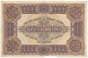 1920. 100K "Orell Füssli Zürich" nyomdahely jelöléssel T:F kisebb anyaghiány, de egyébként...