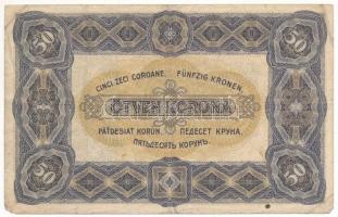 1920. 50K "Orell Füssli Zürich" nyomdahely jelöléssel T:F kisebb anyaghiány a saroknál, de...