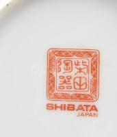 2 db Shibata japán tálka. Matricás, jelzett, hibátlan d: 10,5 cm