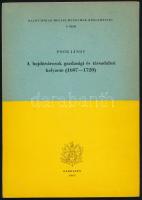 Poór János: A hajdúvárosok gazdasági és társadalmi helyzete (1607-1720). Hajdú-Bihar Megyei Múzeumok Közleményei 9. sz. Debrecen, 1967, Déri Múzeum Baráti Köre (Alföldi Ny.), 71+(1) p. Kiadói papírkötés.