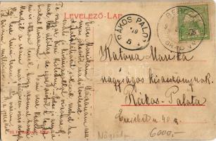 1910 Bercel (Nógrád), Fogyasztási és értékesítő szövetkezet saját háza, fűszer és vegyesáru osztály ...