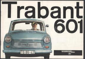 Trabant 601 magyar nyelvű illusztrált prospektus, 16p