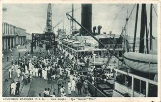 Lourenço Marques Wharf, harbour