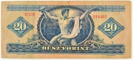 1947. 20Ft "C 236 014462" T:F,VG Adamo F10