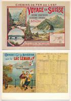 10 db modern svájci reprint reklám képeslap plakátokról / 10 modern Swiss reprint postcards of adver...