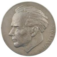 Görömbey Imre (1900-1967) DN "Bartók (Béla)" egyoldalas Al emlékplakett (103mm) T:AU