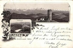 1894 (Vorläufer!) Feldberg, Feldbergsee, Friedrich Luisen Turm, litho (EK)