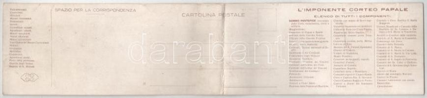 L'Imponente Corteo Pontificio Nella Basilica di S. Pietro in Roma / Pápai körmenet a római Szt....