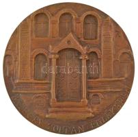 2013. "Báthory Zoltán Emlékérem / Magyar Nevelés- és Oktatáskutatók Egyesülete - Hera" nagyméretű bronz emlékérem, hátoldalán névre szóló gravírozással. Szign.:JR (110mm) T:UNC