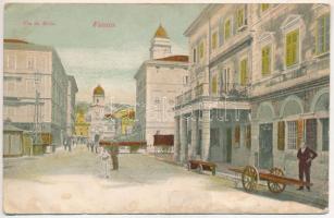 Fiume, Rijeka; Via del Molo (wet damage)